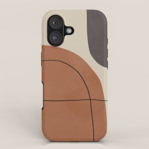 Modern Abstract Shapes #1 iPhone Case