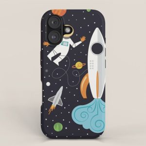 A Walk in Space iPhone Case