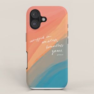 wrapped in endless, boundless grace iPhone Case