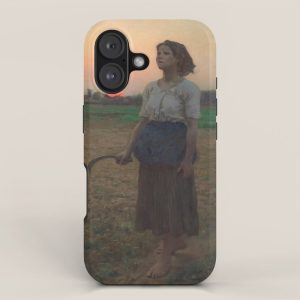 The Song of the Lark, Jules Adolphe Breton, 1884 iPhone Case