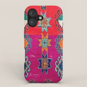 Moroccan Traditional Carpet Artwork iPhone Case