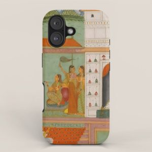 Title Ragini Gunakali, Page from a Jaipur Ragamala Set Place Rajasthan Indian Miniature Painting iPhone Case