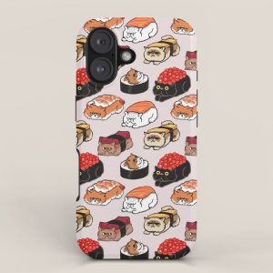 Sushi Persian Cat iPhone Case