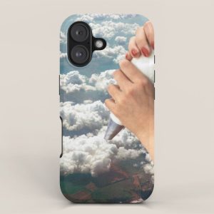Piping Clouds - Whipped Cream iPhone Case