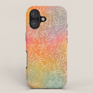 MISTY FIELD OF FLOWERS iPhone Case