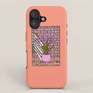 Scorpio Plant iPhone Case
