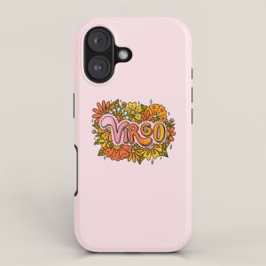 Virgo Flowers iPhone Case