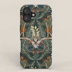 Whimsical Deer Antlers iPhone Case