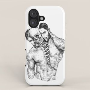 Split Spooky NOODDOOD iPhone Case