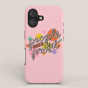 People Over Profit iPhone Case
