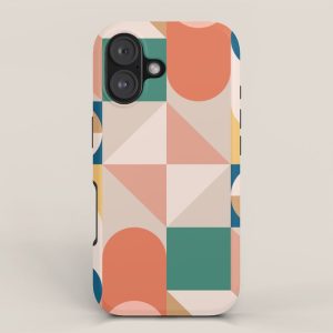 Modern Geometric 73A iPhone Case