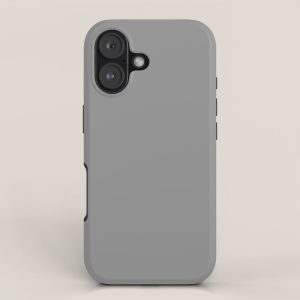 Minimalist Grey iPhone Case