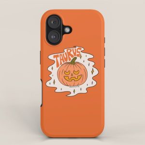 Taurus Jack O Lantern iPhone Case