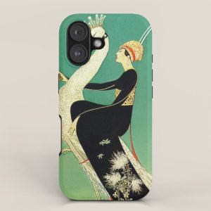 Vintage Magazine Cover - Peacock iPhone Case