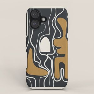 Minimal Abstract Form 1 iPhone Case
