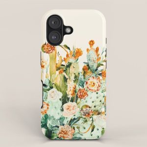 Succulent flowered cactus iPhone Case