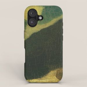 "Moonlit Cove" by Albert Pinkham Ryder (1880) iPhone Case