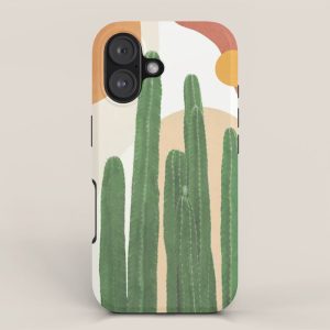 Abstract Cactus I iPhone Case