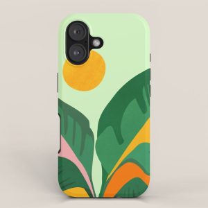 Things Are Looking Up / Tropical Greenery iPhone Case