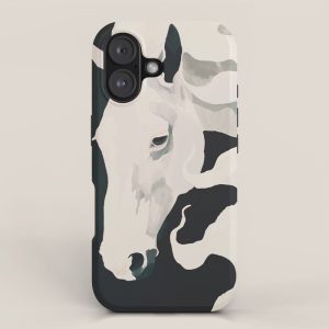 White Horse iPhone Case