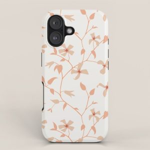 Floral Clematis Vine iPhone Case
