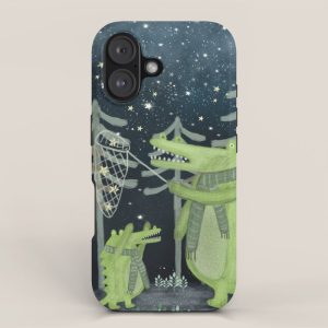 crocodoodle stars iPhone Case