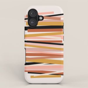 Linear stack iPhone Case