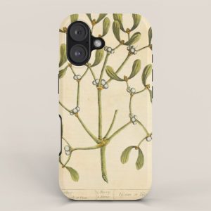 Mistletoe by Elizabeth Blackwell from "A Curious Herbal," 1737 (benefiting The Nature Conservancy) iPhone Case