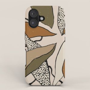 Patterned Tropical Leaves #1 iPhone Case