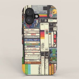 Cassettes, VHS and Video Games iPhone Case