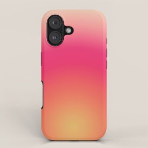 Find Your Fire - Pink Aura Gradient iPhone Case