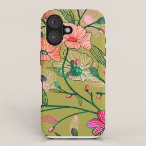 Twinning #illustration #pattern iPhone Case