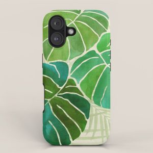 Tropical Plants Monstera Leaf iPhone Case