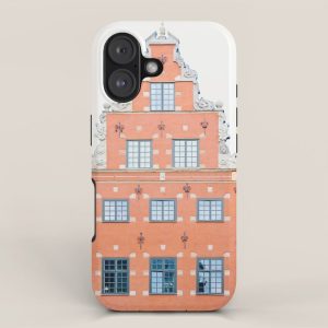 Scandinavian Color - Stockholm Sweden Travel Photography iPhone Case