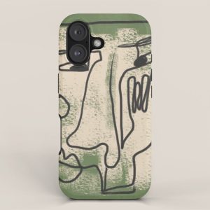 Minimal Face Impression 1 iPhone Case