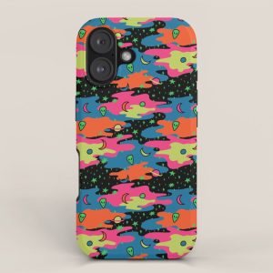 Psychedelic Space iPhone Case