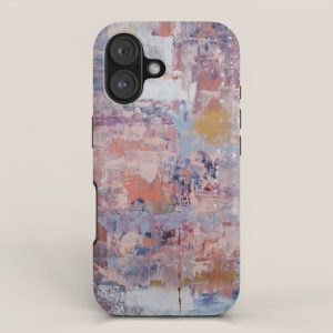 Mirage [3]: a pretty, vibrant mixed-media piece by Alyssa Hamilton Art iPhone Case
