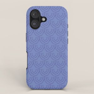 Periwinkle Scallops iPhone Case
