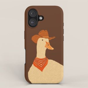 Bo The Cowboy Duck iPhone Case