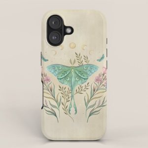 Luna and Forester - Oriental Vintage iPhone Case
