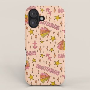 Sagittarius Print iPhone Case