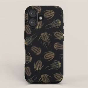 Trilobites - Marine Fossil Pattern iPhone Case