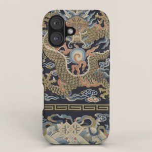 Antique 18th Century Chinese Dragon iPhone Case