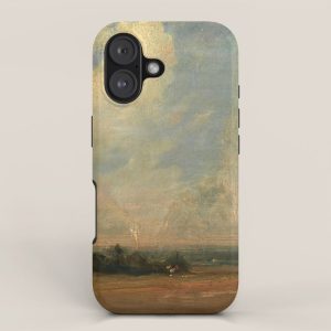 John Constable "A View from Hampstead Heath" iPhone Case