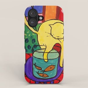 Cat with Red Fish- Henri Matisse iPhone Case