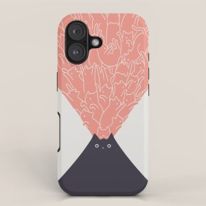Cat Landscape 102: Vol-cat-no iPhone Case