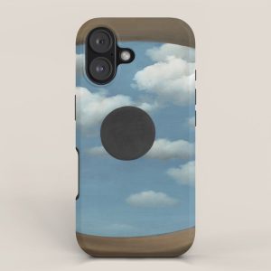 The False Mirror by René Magritte iPhone Case