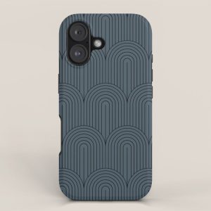 Art Deco Arch Pattern LXIII iPhone Case