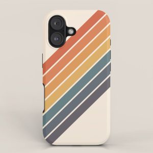 Arida - 70s Summer Style Retro Stripes iPhone Case