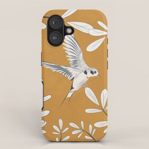 Swallow 01 iPhone Case
